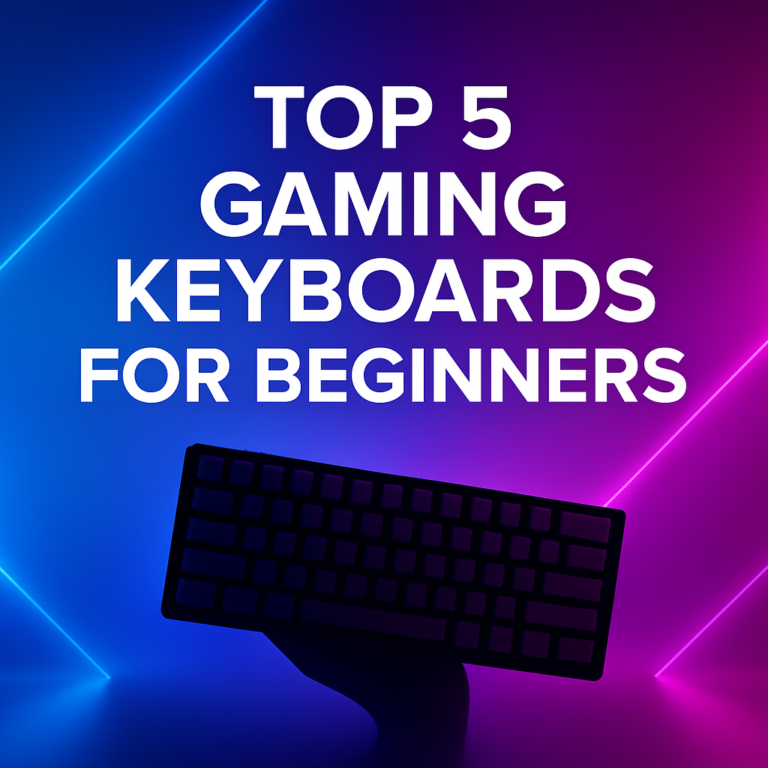 Top 5 Gaming Keyboards for Beginners